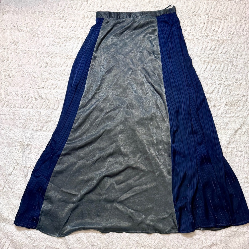 Mystree Two-Tone Panel Maxi Skirt – Size Medium – NWT hippie boho flowy